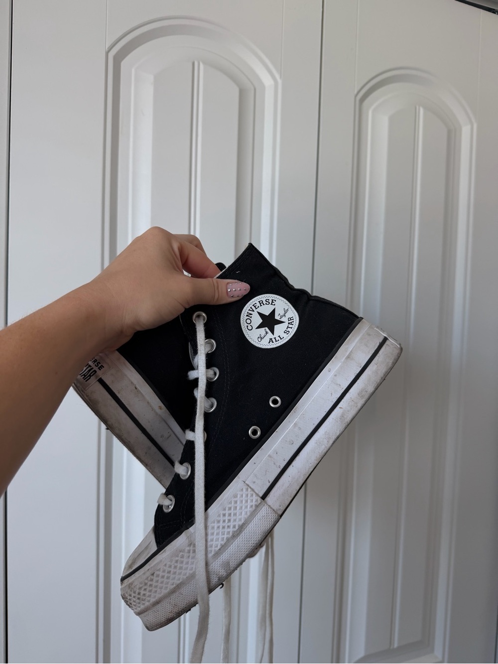 Converse Black High-Top Canvas Sneakers